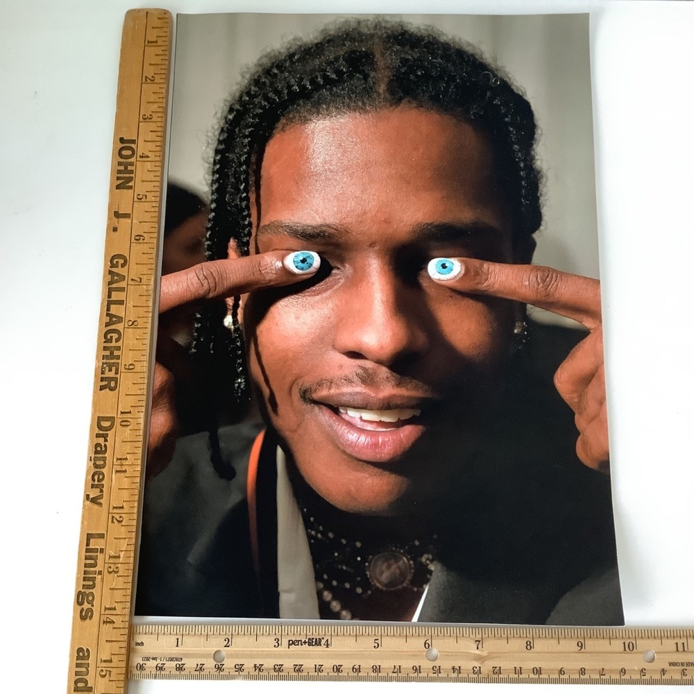 A$AP Rocky ASAP Poster Print Iconic Nails 14x10 Professional Inkjet Paper